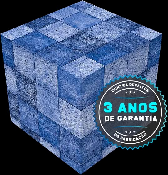 Revestimento vinil azul granito